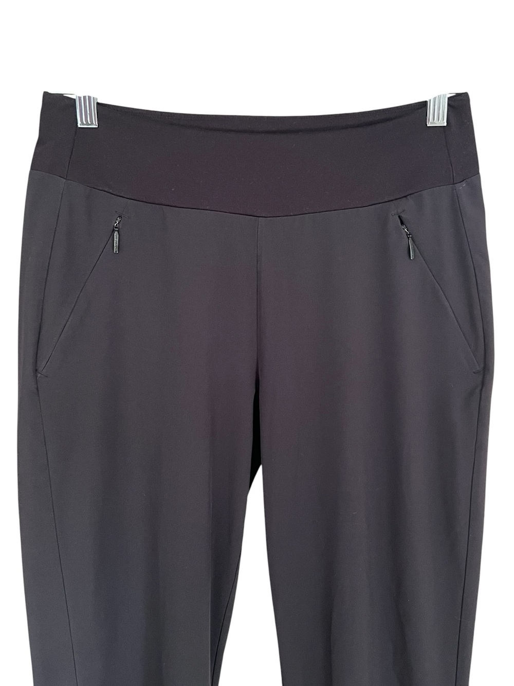 Athleta Soho Jogger Black Unlined Size 4T Tall - Picture 2 of 8
